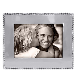 Shop Mariposa Beaded Engravable Picture Frame, 5 X 7 In Metal
