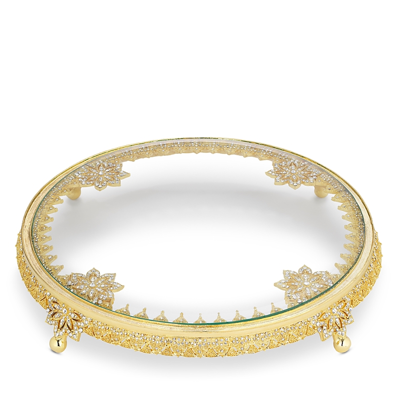 Olivia Riegel Windsor Cake Plateau In Gold