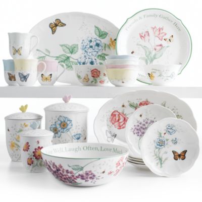 Butterfly Meadow Dessert Bowl, Set of 4