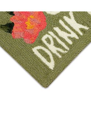Frontporch Happy Drinks Outdoor Runner, 2' x 5'