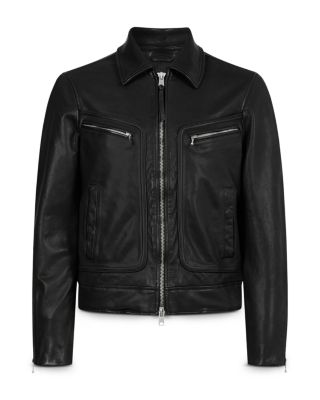 ALLSAINTS Ren Leather Jacket | Bloomingdale's
