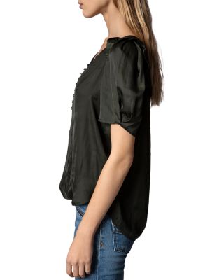 Twity Satin Blouse
