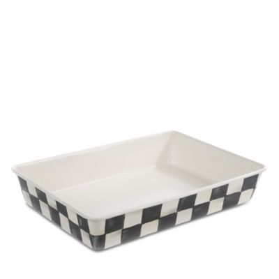 Mackenzie-Childs - Courtly Check&reg; Enamel Baking Pan, 9" x 13"