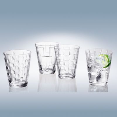 4-Piece Dressed Up Assorted Tumbler Set