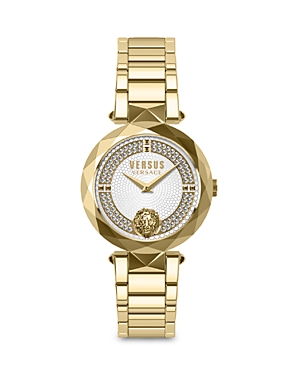 Versus Covent Garden Bracelet Watch, 36mm In Silver/gold