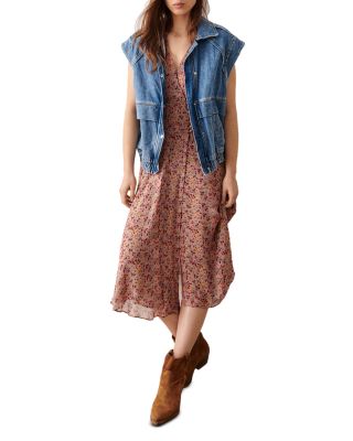 ba&sh - Maria Printed Midi Dress