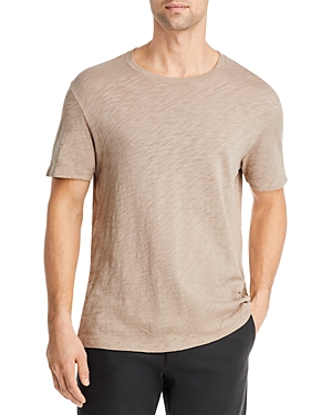 Atm Anthony Thomas Melillo Slub Cotton Crewneck Tee In Earth