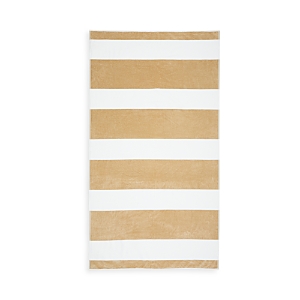 Hudson Park Collection Westport Stripe Beach Towel - 100% Exclusive In Brown