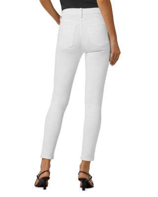 low rise white skinny jeans