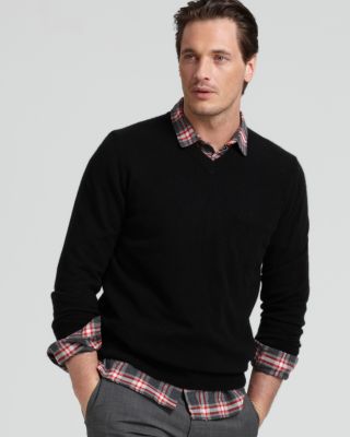 The Men's Store At Bloomingdale's V-neck Cashmere Sweater - Exclusive
