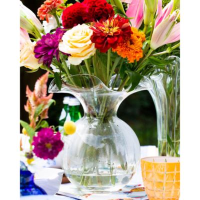 Hibiscus Medium Fluted Vase