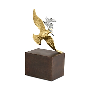 Michael Aram Dove Of Peace Sculptural Urn In Gold