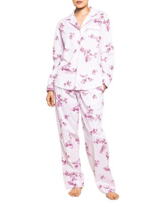 Rose Print Pajama Set