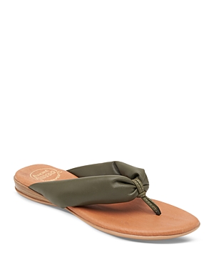 ANDRE ASSOUS WOMEN'S NUYA FEATHERWEIGHTS SLIP ON THONG SANDALS