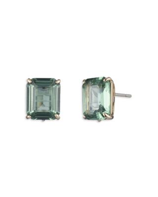 Emerald Erinite Stud Earrings