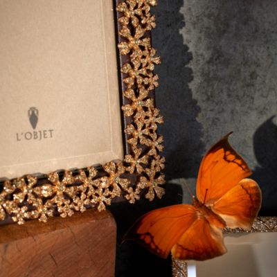 L'Objet Gold Garland Frame