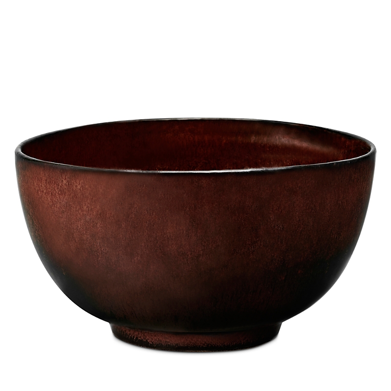 L'objet Terra Iron Cereal Bowl In Dark Red