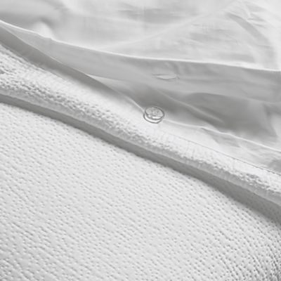 Sky Textured Matelasse Duvet Cover and Sham Set - Exclusive