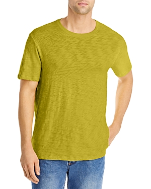 Atm Anthony Thomas Melillo Slub Knit Space Dye Tee In Sunshine