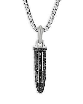 David Yurman - Empire Amulet with Pavé Black Diamonds 