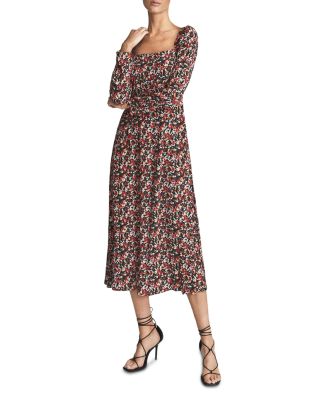 Long Sleeve Midi Dress - Bloomingdale's
