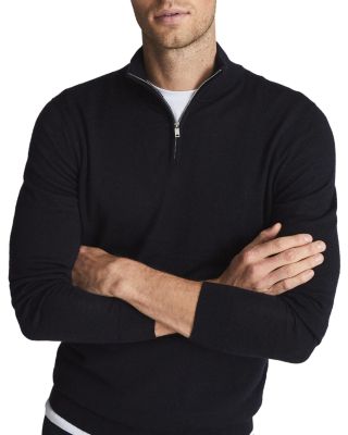 Blackhall Merino Funnel Neck Half Zip Pullover