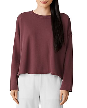 Eileen Fisher Petites - French Terry Crewneck Top