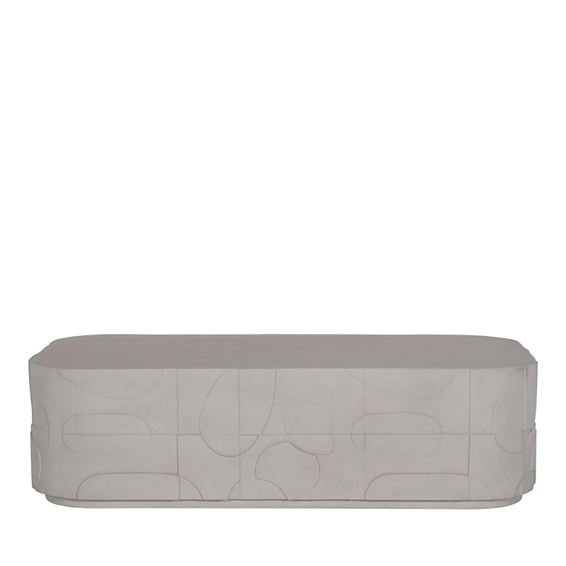 Bernhardt Zina Cocktail Table In Light Oval