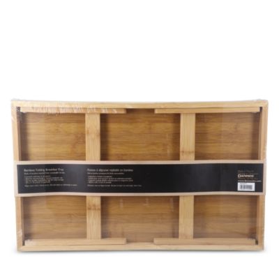 Folding Bamboo Breakfast Tray