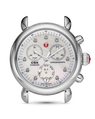 MICHELE - CSX Day Stainless Steel Watch Head, 36mm