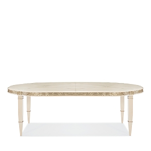 Caracole Adela Dining Table In Alabaster