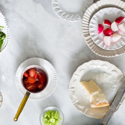 Incanto Lace Stoneware Salad Plate