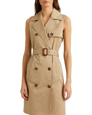 Burberry sleeveless trench on sale dress