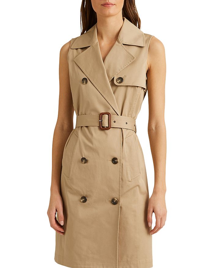 Ralph Lauren Sleeveless Trench Dress | Bloomingdale's