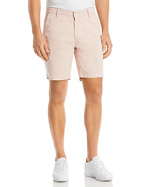 Shop Ag Wanderer 8.5 Stretch Cotton Shorts In Vinte Pink