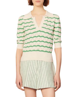 トップス Hand Stitch Polo knit Hand Stitch Polo knit - メルカリ