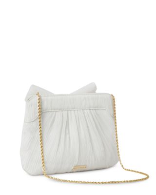 Rayne Small Pleated Bow Frame Clutch