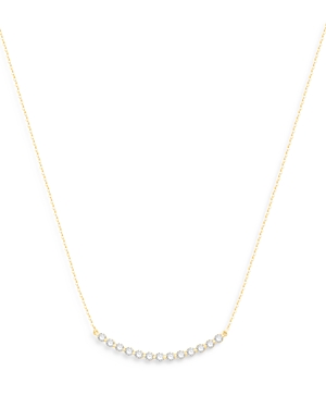 Bloomingdale's Diamond Curved Bar Necklace in 14K Yellow Gold, 0.75 ct. t.w. - 100% Exclusive