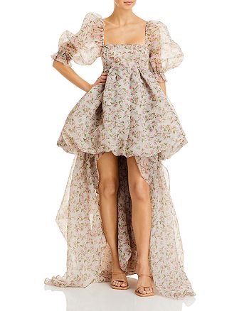 Selkie - Fairytail Heritage Rose Print High Low Gown - 100% Exclusive