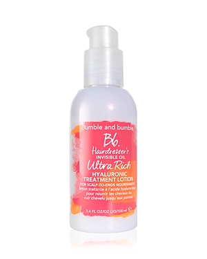 BUMBLE AND BUMBLE BUMBLE AND BUMBLE BB. HAIRDRESSER'S INVISIBLE OIL ULTRA RICH HYALURONIC TREATMENT LOTION 3.4 OZ.