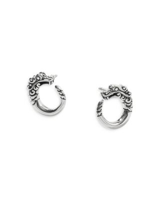 Sterling Silver Legends Naga Stud Earrings