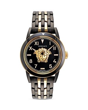 Versus V-palazzo Watch, 43mm In Black/two Tone