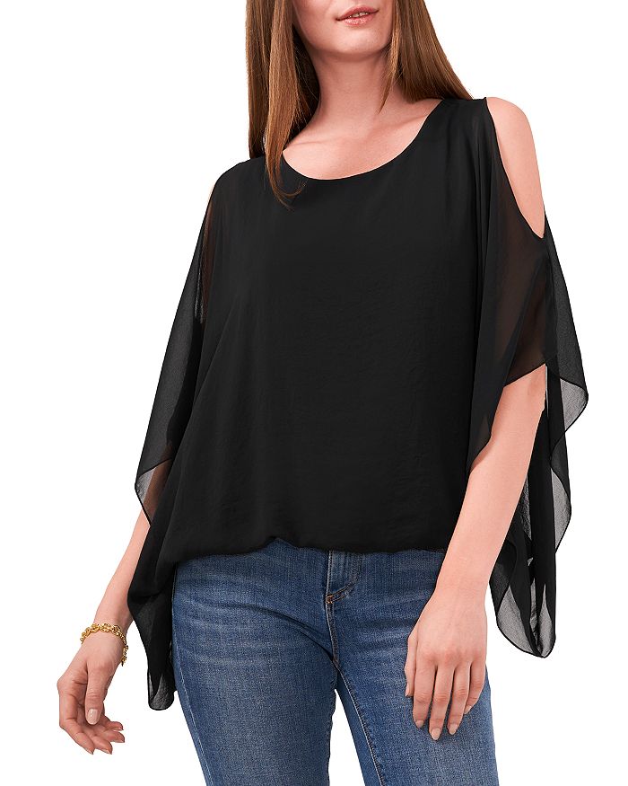 VINCE CAMUTO Open Batwing Sleeve Top Bloomingdale's