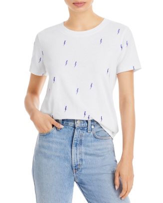 CHASER Embroidered Lightening Bolts Tee - 100% Exclusive | Bloomingdale's