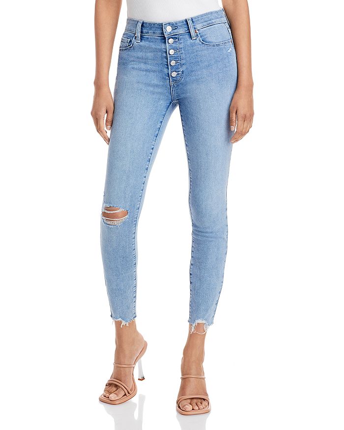 PAIGE HOXTON HIGH RISE ANKLE SKINNY JEANS