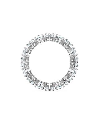 Matrix Pear Shape Crystal Band Ring