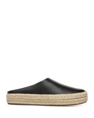 black slip on espadrilles
