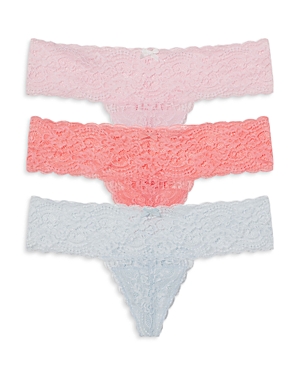 SKARLETT BLUE OBSESSED THONGS, SET OF 3