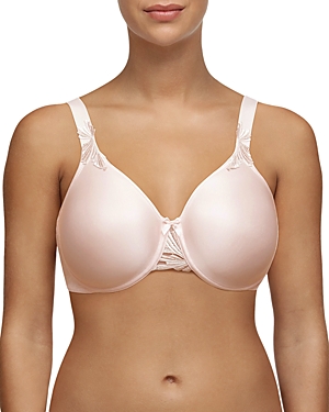 Shop Chantelle Hedona Unlined Underwire Bra In Blushing Pink