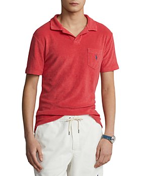 Polo Ralph Lauren - Cotton Blend Terry Solid Custom Slim Fit Polo Shirt